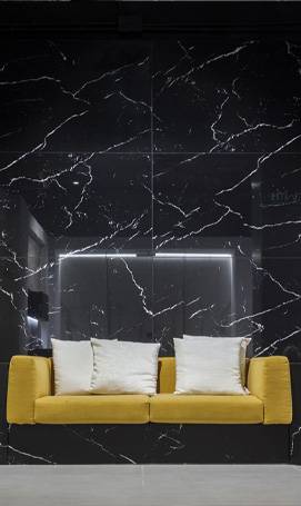 Neolith Nero Marquina Poli